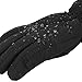 Urban Boundaries Womens/Girls Warm Winter Waterproof Thinsulate Snow Gloves (Black, Medium)