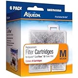Aqueon 06085 Filter Cartridge, Medium, 6-Pack