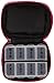 Fashion Smart Womens Pill and Vitamin Travel Pill Box Organizer