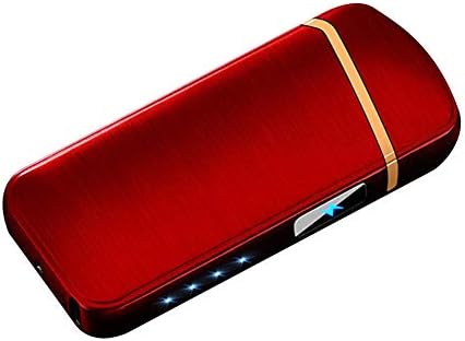 SDGDFXCHN Electric Lighter with Battery Display USB Rechargeable Arc Lighter Windproof Plasma Lighter