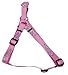 Harley-Davidson Dog Harness Barb Wire XSM 3/8" Pink - XSM 3/8" x 12"-18" Adj
