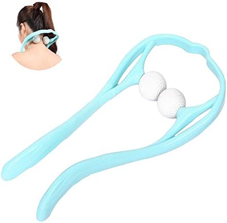 Shoulder and Neck Therapeutic Massager/Headache Relief and Shoulder Tension Tool(Blue) (Blue)