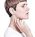 Jstyle Jewelry Stainless Steel Mens Womens Ball Stud Earrings 6 Pairs 2-7mm