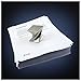 ArtsOnDesk Modern Art Paperweight - St206 (heavier, updated from old model) Stainless Steel Satin Finish Luxury Desktop Home Office Supply Desk Accessory Organizer Holiday Corporate Gift Present.