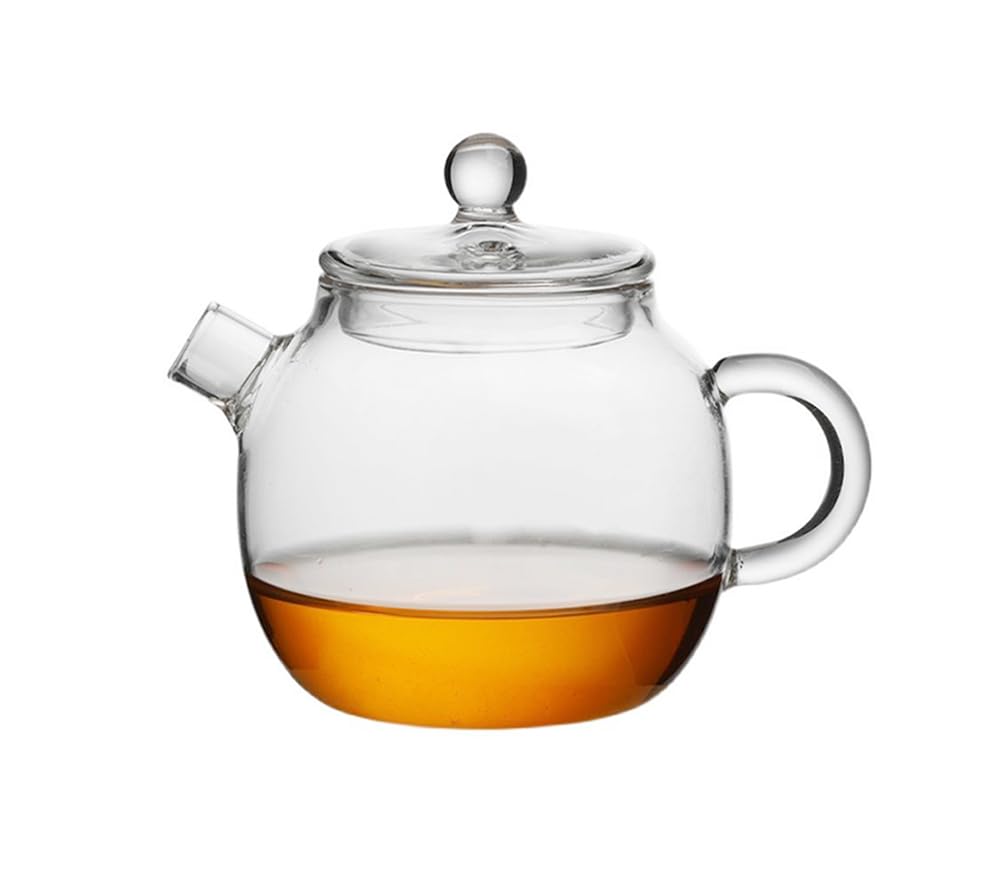 Photo 1 of 123Arts Mini Glass Teapot, Clear - Small, 220ml/7.3oz
