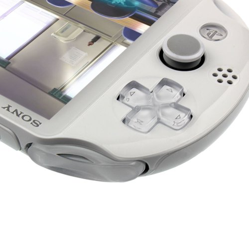 Sony PS Vita Screen Protector + Full Body (PCH-2000), Skinomi® TechSkin Full Coverage Skin + Screen Protector for Sony PS Vita Front & Back Clear HD Film