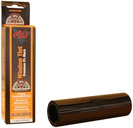 Als Liner ALS6X33B5 6 in. DIY Rear Window Tint - 5 Percent VLT