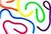 6-Pack of Stretchy String Fidgets - Sensory Toys - Stretches from 10 Inches to over 10 Feet!! Fidgets for Adhd, Autism, Anxiety, Fidget Toys for Sensory Kids, Keeps Fingers Busy and Minds Focused