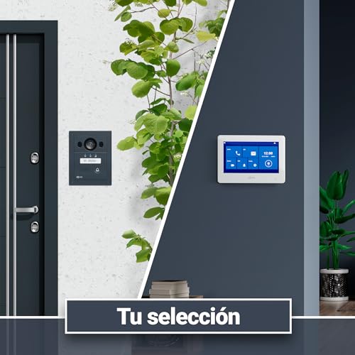 Goliath Video Door Phone [Monitor 7"] Automatic Door Phone with Camera – Video Door Phone with Camera – Video Intercom – Weather and Vandalism Resistant – Recessed