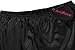 Avidlove Women Lingerie Satin Lace Pettipants Snip-it Culottes Slips Bloomers Split Skirt,Style1-Black (FBA),X-Large