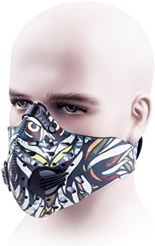 Dust Mask,SKYLE Activated Carbon Dustproof Mask Face Mask Filtration Exhaust Gas Anti Pollen Allergy PM2.5 Dust Mask Filter for Running Cycling and Other Outdoor Activities(Colorful)