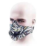 Dust Mask,SKYLE Activated Carbon Dustproof Mask Face Mask Filtration Exhaust Gas Anti Pollen Allergy PM2.5 Dust Mask Filter for Running Cycling and Other Outdoor Activities