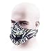 Dust Mask,SKYLE Activated Carbon Dustproof Mask Face Mask Filtration Exhaust Gas Anti Pollen Allergy PM2.5 Dust Mask Filter for Running Cycling and Other Outdoor Activities