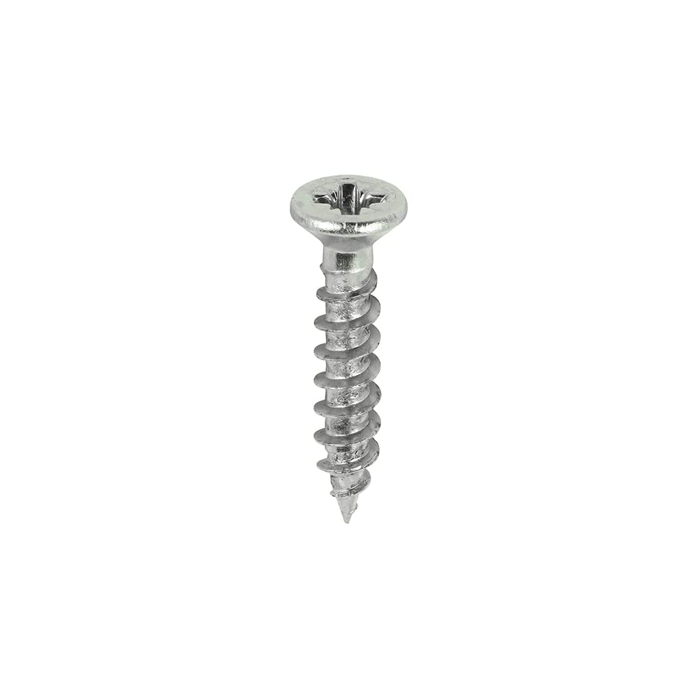 TIMCO PZ1 NKL Classic Hinge Screws - 3.0 x 16 - Nickel Plated - Box of 200