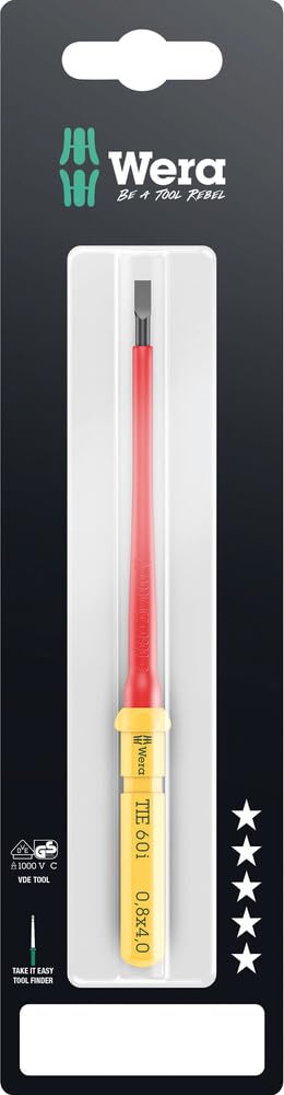 Wera KK VDE Blade 60 I 0,8 X 4,0 X 154 MM SB