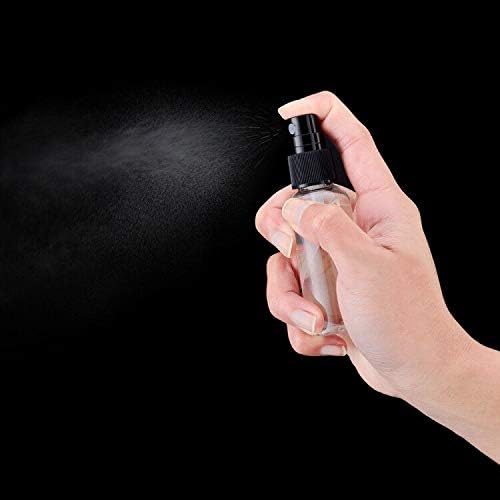 Toureal 30ML Fine Mist Spray Bottle 12pcs Empty Travel Small Mister Refillable Dispenser Spritzer Container for Cosmetics (Clear/Transparent) - Image 5