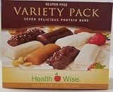 Healthwise - Variety Layered Bar Pack - High Protein Snack Bars - for Weight Loss - Hunger Control - Appetite Suppressant - 7 Delicious Bars -