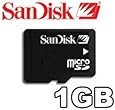 1GB SanDisk MicroSD TransFlash Memory Card (Retail-Paper Pack)