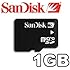 1GB SanDisk MicroSD TransFlash Memory Card (Retail-Paper Pack)
