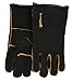 Forney mens Welding Gloves, Black, Large US