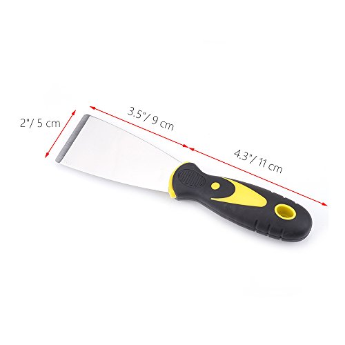 FYSETC 3D Printer Tools Kit Removal Tool 2 inch Putty Knife Set Stainless Steel Putty Tools Paint Scraper Blade Knife 3D Printing Parts