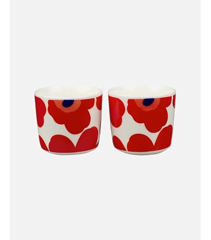 Amazon.com | MARIMEKKO Oiva/Unikko Mug 2,5 dl: Coffee Cups & Mugs