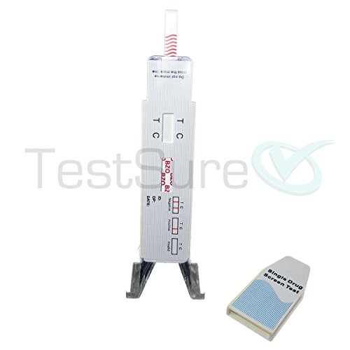 10 TestSure Benzodiazepine (BZO) Drug Test Kit, At Home Urine Drug Screen for Benzo Medications such as Xanax & Valium