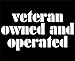 Veteran Owned And Operated - 6 3/4