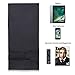 Wallniture Remote Control Holder - Tablet Gadget Caddy Pocket Organizer for Sofa Armchair - Bedside Loft Bed Storage (Black)