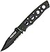 Smith & Wesson Extreme Ops CK113S 6.4in S.S. Folding Knife with a 2.7in Serrated Clip Point and Iridescent Handle for Outdoor, Tactical, Survival and EDC