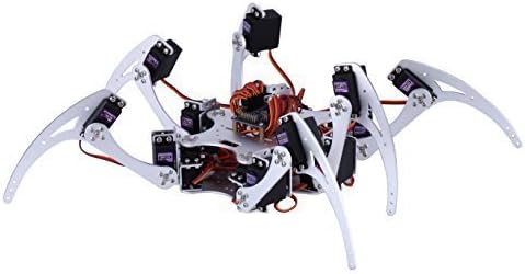 eLab Peers Spider Robot Body 18 DOF (Body only, Arduino Controllable)