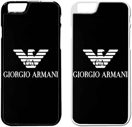 Giorgio Armani Logo IPhone Case Iphone 6 Plus Case or Iphone 6S Plus Black Rubber IQ