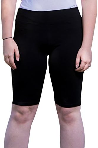 Sanch Ancha Women's Compression Bike Running Yoga Shorts Size XL Black