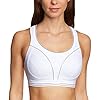 Champion Damen Shock Absorber S5044 Ultimate Run Bra Sport-BH, Weiß, 75G