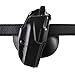 Safariland 6378 ALS, Paddle & Belt Slide Holster, Glock 20, 21 w/ITI M3, Plain Black, Left Hand