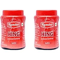 Ramdev Super Hing (Asafetida) 100 gms (TWIN PACK -2 X 100 gms)
