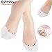 Kalevel 6pcs Toe Separators Silicone Toe Protector Ballet Dancer Fore Foot Cushion Pads