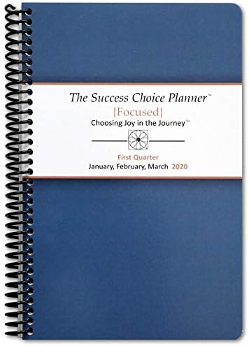 The Success Choice Planner – Spiral Day Planner: Jan to Mar 2020