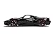 Jada Bigtime Muscle 1:24 2017 Ford GT Die-cast Car Red with Black Stripes, Toys for Kids and Adults