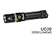 FENIX UC30 2017 version USB Rechargeable 1000 Lumen Cree LED Flashlight with, rechargeable battery, holster and EdisonBright USB charging cable bundle