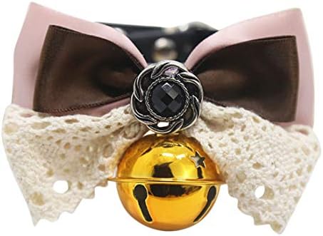 激安販売 いぬ いぬ S ねこ ブラウン レース ペット用 楽器 音響機器 猫首輪 鈴付き 鈴 首輪 Plus Nao プラスナオ 可愛い ゴールド 正規品送料無料 シンプル ペット用品 犬用 ブラウン レース B0878zt7r4 犬 猫 激安超特価 ドッグ 犬首輪 猫用 レ 新作製品 世界最高