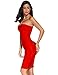 meilun Women's Strapless Bandage Dress Cocktail Bodycon Dress