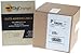 DigiOrange 200 Premium Self Adhesive White Blank Half Page Shipping Labels 8.5x5.5 for Laser Inkjet Printer