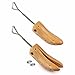 FootFitter Women’s One-Way High Heel Shoe Stretcher for 1” to 3” Heels/Pumps - Stretch, Loosen, & Widen Heels - Set of 2 (Women's 6.5-8)