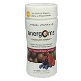 Energems Chocolate Energy, Berry Dark Chocolate 21 ea