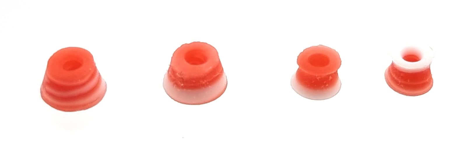 SPITBOARDS Swirl Bushings Duro Series 78A Fingerboard Red White