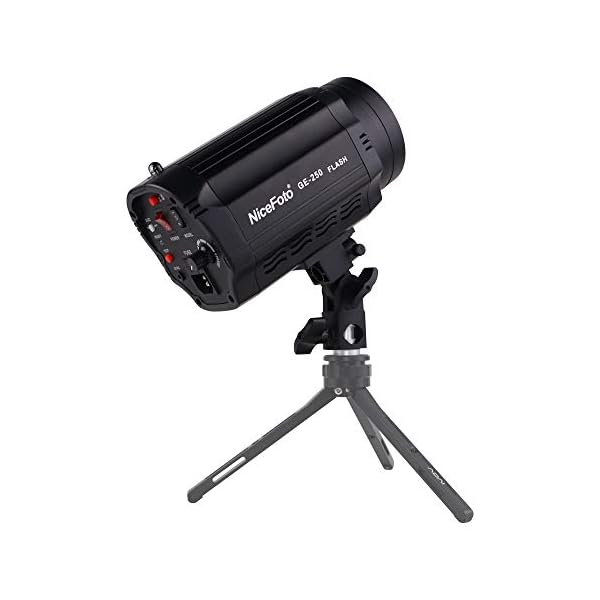 Fomito Nicefoto GE-250 250W 5500K Mini-Studioblitz der GE-Serie für professionelle Studiofotografie – Bild 5