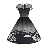 NRUTUP HOT Women's Short Sleeve Slim Fit Halloween