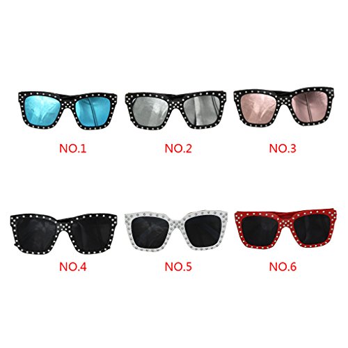 M-Egal Egal Rivet Kids Sunglasses Children Sun Glasses Square Baby Sun-shading Eyeglasses UV400 Boys Girls Eyewear black frame silver lens