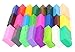 24 Pcs Colored Blocks Polymer Clay Soft Craft Oven Bake Modelling Clay with Accessories DIY Clay for Children,0.7LB